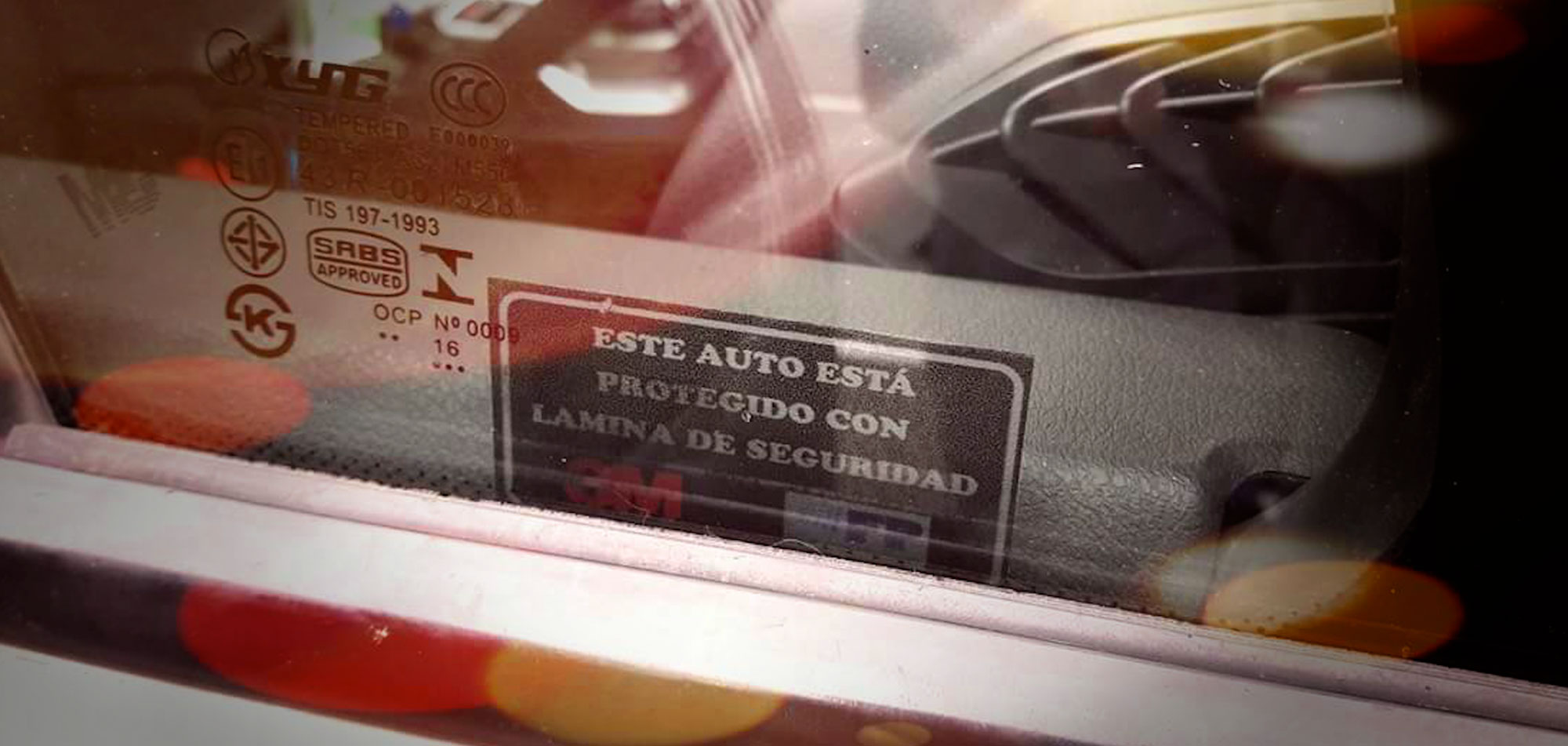 Instalación de láminas de seguridad