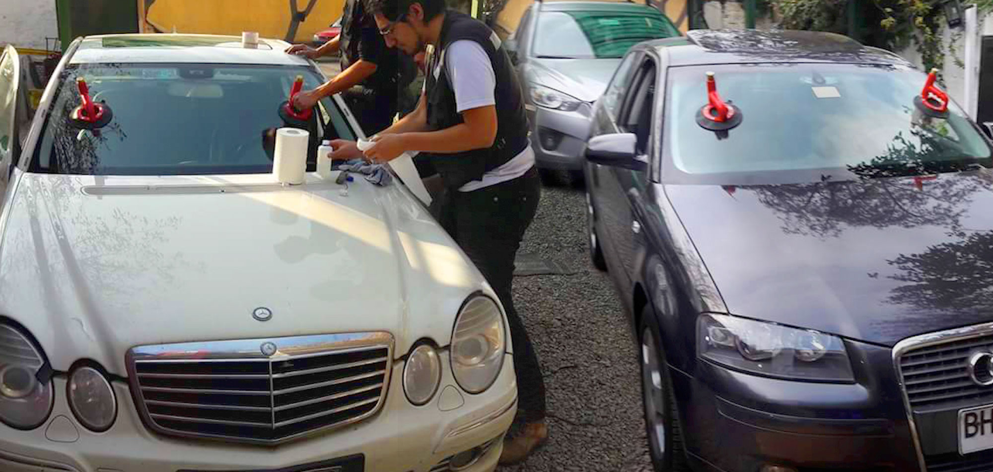Instalación de parabrisas para todo tipo de vehículo