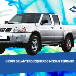 VIDRIO PUERTA DELANTERA IZQUIERDA NISSAN TERRANO 1999-2008 FUYAO