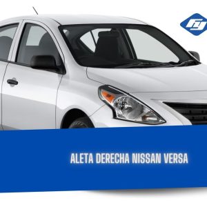 aleta trasera derecha verde nissan versa 4 puertas sedan 2012-2019