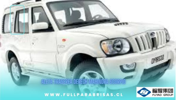 Aleta trasera derecha verde mahindra scorpio  5 puertas 2001- 2014