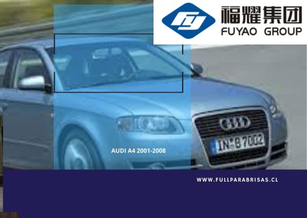 Parabrisas  con sensor de lluvia Audi A4 2001-2008 Fuyao