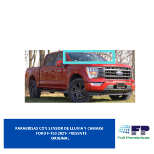 Parabrisas Ford F-150 Con Sensor y Cámara 2021- Presente
