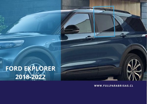 VIDRIO TRASERO IZQUIERDO FORD EXPLORER ORIGINAL 2018-2022