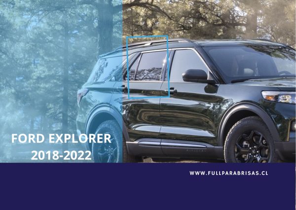 VIDRIO TRASERO DERECHO FORD EXPLORER 2018-2023