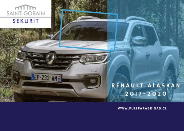 PARABRISAS RENAULT ALASKAN 2017-2020