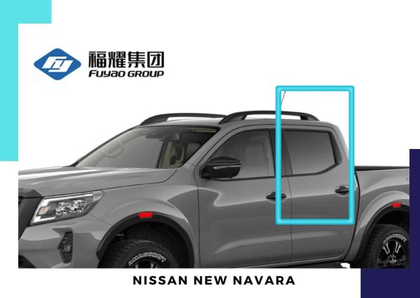VIDRIO PUERTA TRASERA IZQUIERDA NISSAN NEW NAVARA PRIVACE FUYAO
