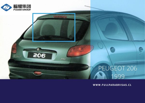 LUNETA PEUGEOT 206 1999