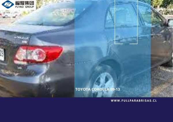 VIDRIO PUERTA TRASERA DERECHA TOYOTA COROLLA 2009-2013 FUYAO