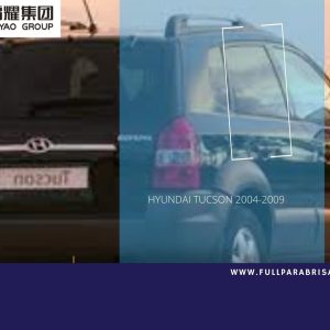 Vidrio de puerta trasera derecha privacy Hyundai Tucson  5 puertas  2004-2009
