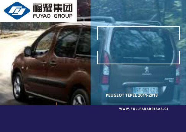 LUNETA PEUGEOT TEPEE 2011-2018 VERDE FUYAO