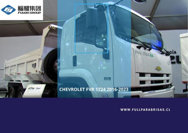 VIDRIO DELANTERO DERECHO CHEVROLET FVR 1724 2016-2023 FUYAO