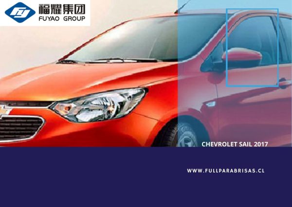 VIDRIO DELANTERO IZQUIERDO CHEVROLET SAIL 2017-2023 FUYAO