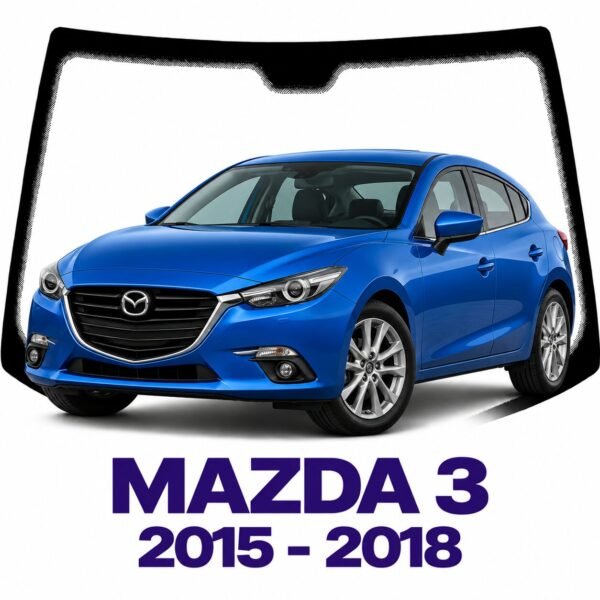 PARABRISAS HOMOLOGADO MAZDA 3 2015-2018/ SENSOR DESPLAZADO | FUYAO