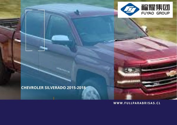 VIDRIO PUERTA TRASERA DERECHA PRIVACY CHEVROLET SILVERADO 2015 2018-FUYAO
