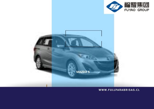 PARABRISAS MAZDA 5 /SENSOR AL CENTRO/ FUYAO