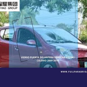 VIDRIO PUERTA DELANTERA DERECHA SUZUKI CELERIO 2009-2015 FUYAO