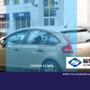 VIDRIO IZQUIERDO TRASERO FIJO CITROEN C4 2008 FUYAO