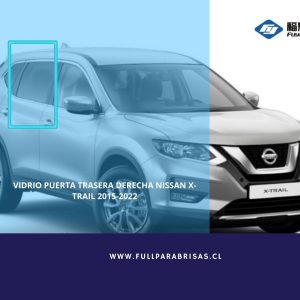 VIDRIO PUERTA TRASERA DERECHA NISSAN X-TRAIL 2015-2022 PRIVACE