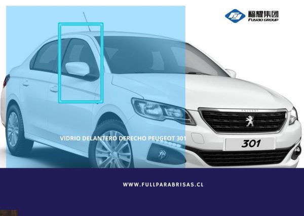 VIDRIO DELANTERO DERECHO PEUGEOT 301 FUYAO