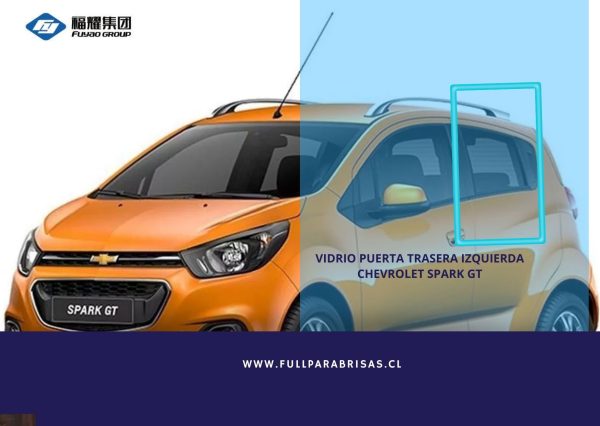 VIDRIO PUERTA TRASERA IZQUIERDA CHEVROLET SPARK GT FUYAO