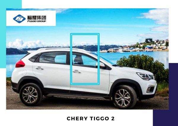 VIDRIO PUERTA DELANTERA DERECHA CHERY TIGGO 2 2017- FUYAO