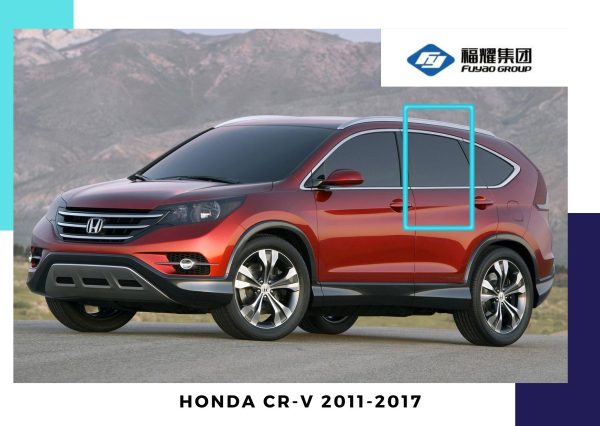 VIDRIO TRASERO IZQUIERDO HONDA CR-V 2011-2017 FUYAO