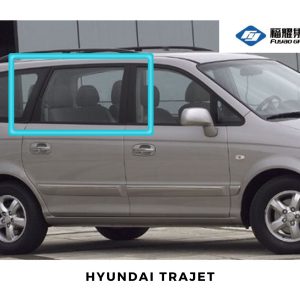 VIDRIO PUERTA TRASERA DERECHA HYUNDAI TRAJET FUYAO