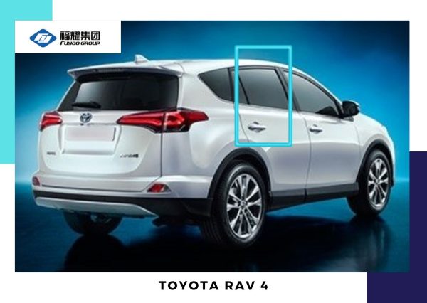VIDRIO PUERTA TRASERA DERECHA TOYOTA RAV 4 2013-2018 FUYAO