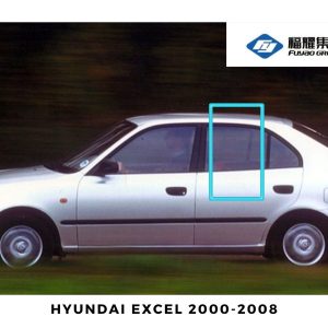 VIDRIO TRASERO IZQUIERDO HYUNDAI EXCEL 2000-2008 FUYAO
