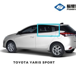 VIDRIO PUERTA TRASERA IZQUIERDA TOYOTA YARIS SPORT 5PTS FUYAO