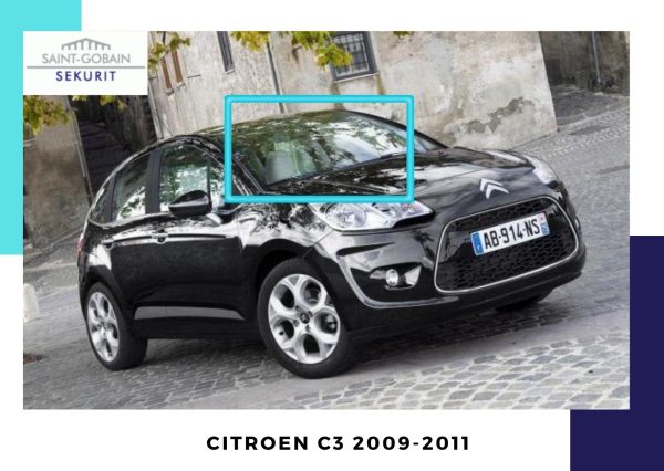 PARABRISAS CITROEN C3 2009-2011 SAINT GOBAIN