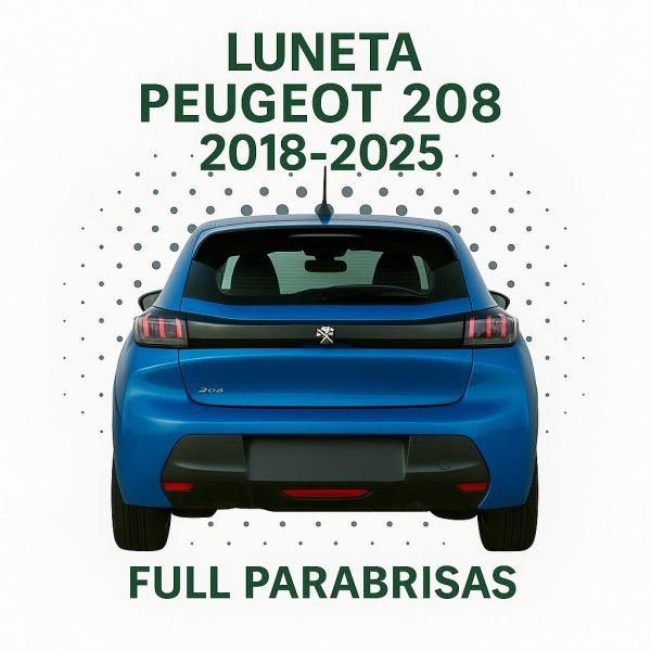 LUNETA HOMOLOGADA TEMPLADA CON DEFROSTER PEUGEOT 208 2018 - 2025 | FUYAO