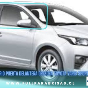VIDRIO PUERTA DELANTERA DERECHA TOYOTA YARIS SPORT 5P 2014-2019 FUYAO