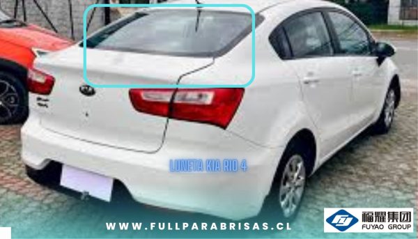 LUNETA TEMPLADA CON DEFROSTER  KIA RIO 4 2012-2017 FUYAO