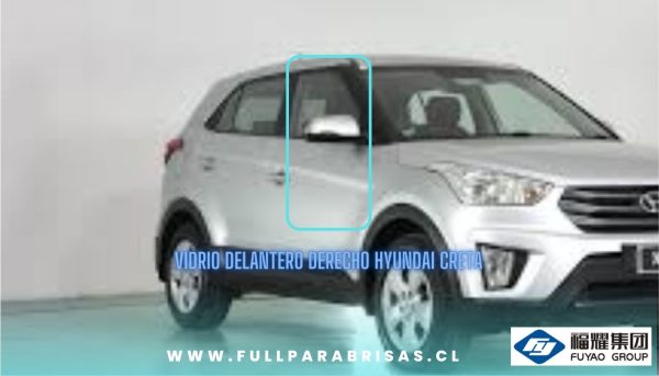 VIDRIO DE PUERTA DELANTERA DERECHA HYUNDAI CRETA 2015-2021 FUYAO
