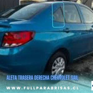 ALETA TRASERA DERECHA CHEVROLET SAIL 2017-2023 FUYAO