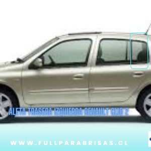 ALETA TRASERA IZQUIERDA RENAULT CLIO 2 1998-2005 FUYAO