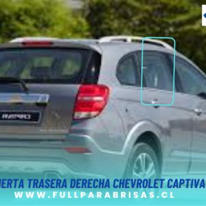 VIDRIO PUERTA TRASERA DERECHA CHEVROLET CAPTIVA 2006-2019