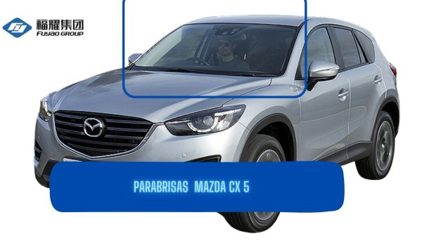 PARABRISAS MAZDA CX5 2011-2017  SENSOR DE LLUVIA DESPLAZADO LADO DERECHO FUYAO