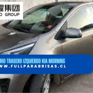 VIDRIO PUERTA TRASERA IZQUIERDA KIA MORNING 2011-2017 FUYAO