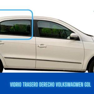 VIDRIO PUERTA TRASERA DERECHA VOLKSWAGEN GOL 2008-2023-FUYAO