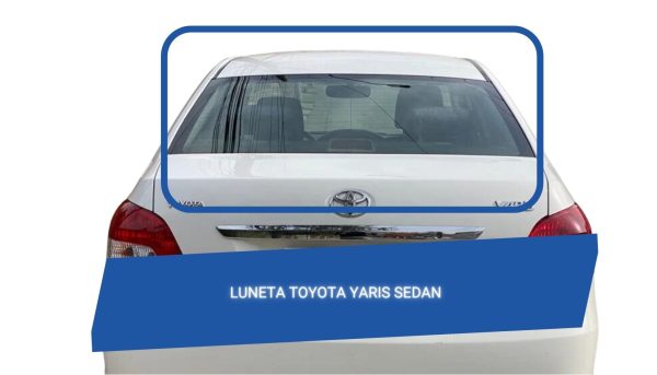 LUNETA TEMPLADA CON DEFROSTER TOYOTA YARIS SEDAN 2006-2013 FUYAO