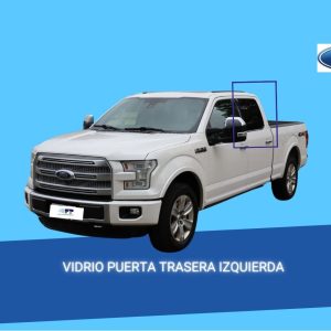 VIDRIO PUERTA TRASERA IZQUIERDA PRIVACE FORD F 150 2015-2021 ORIGINAL