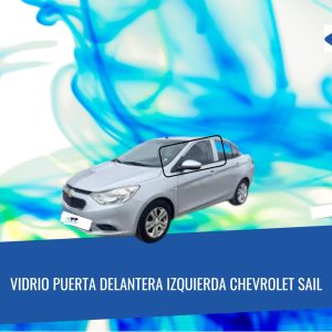 VIDRIO PUERTA DELANTERA IZQUIERDA CHEVROLET SAIL 2016-2023 FUYAO