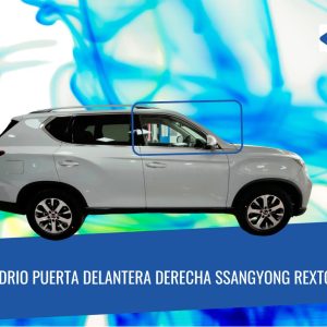 VIDRIO PUERTA DELANTERA DERECHA SSANGYON REXTON 2017-2022 FUYAO
