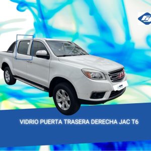 VIDRIO DE PUERTA TRASERA DERECHA JAC T6 FUYAO