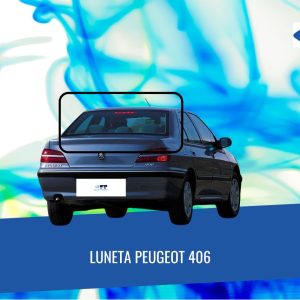 LUNETA TEMPLADA CON DEFROSTER PEUGEOT 406 SEDAN FUYAO