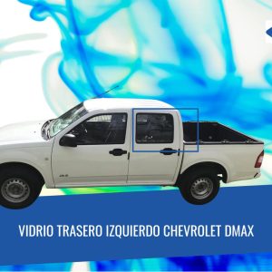 VIDRIO TRTASERO IZQUIERDO CHEVROLET D MAX 2004-2013/FUYAO