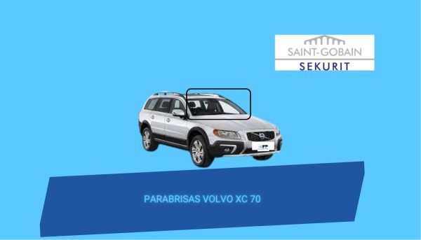PBS VOLVO S80/V70/XC70 06-16 VDE C/SENSOR C/CAMARA C/MOLD ACÚSTICO SAINT GOBAIN SEKURIT
